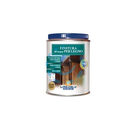FINITURA ALL'ACQUA PER LEGNO - HF 2041 castagno/noce chiaro ml.750