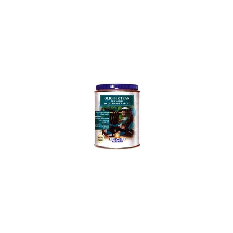 OLIO PER TEAK RIVITALIZZANTE PER MOBILI DA GIARDINO E BARCHE - KK 3331 trasparente ambrato ml.750