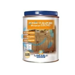 FONDO TURAPORI ALL'ACQUA PER LEGNO - HU 3050 trasparente ml.750