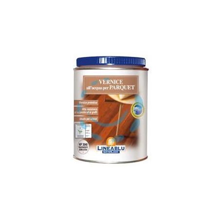 VERNICE ALL'ACQUA PER PARQUET - HP 3040 trasparente semilucida ml.750