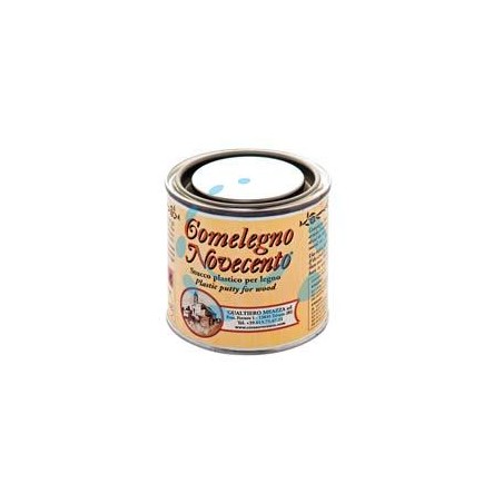 COMELEGNO STUCCO PLASTICO PER LEGNO PRONTO ALL'USO ML.250 - noce scuro