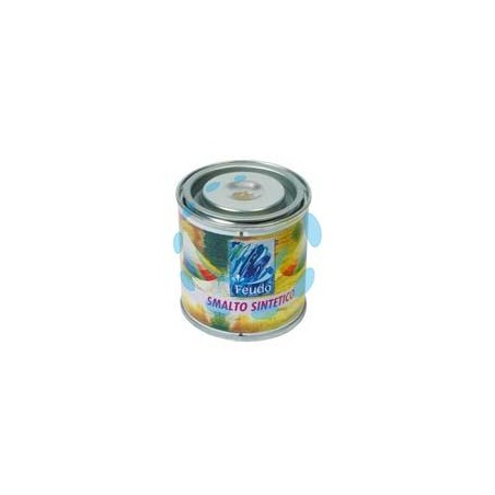 SMALTO SINTETICO LUCIDO ml 125 (LACK 82) - ml.125 bianco lucido RAL 9010