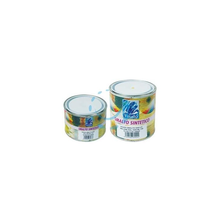 SMALTO SINTETICO LUCIDO (LACK 82) - ml.375 marrone noce RAL 8011
