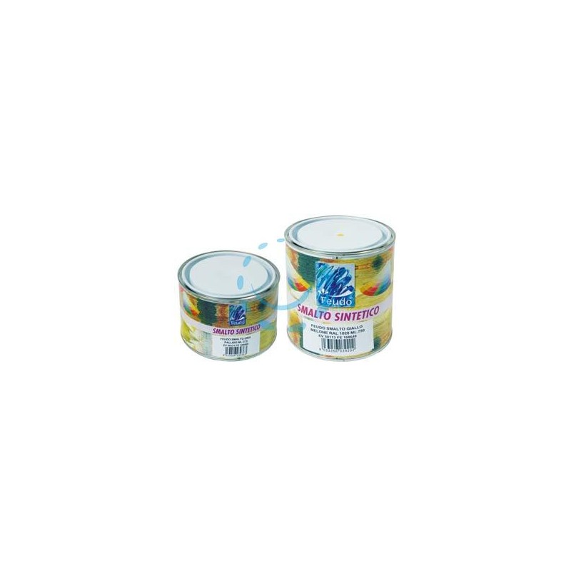 SMALTO SINTETICO OPACO (LACK 90) - ml.375 bianco opaco RAL 9010