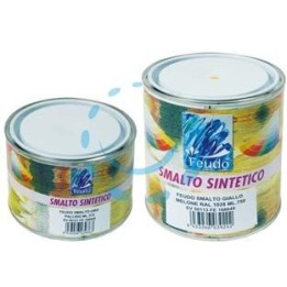 SMALTO SINTETICO OPACO (LACK 90) - ml.375 nero opaco RAL 9011