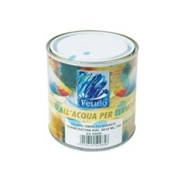 SMALTO ALL'ACQUA PER TERMOSIFONI (TERMO LACK) - ml.750 bianco RAL 9010