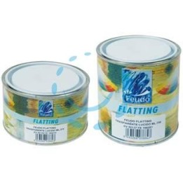 FLATTING TRASPARENTE LUCIDO IN BARATTOLO (FLATTING BRILL) - ml.370 trasparente lucido
