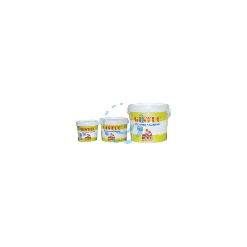 STUCCO IN PASTA "GISTUC" IN BARATTOLO - ml 250 (corrisponde a gr.500)