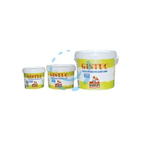 STUCCO IN PASTA "GISTUC" IN BARATTOLO - ml 250 (corrisponde a gr.500)