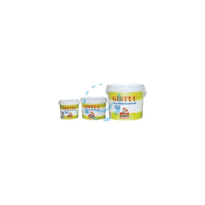 STUCCO IN PASTA "GISTUC" IN BARATTOLO - ml 250 (corrisponde a gr.500)