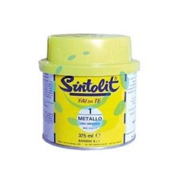 SINTOLIT "FAI DA TE" STUCCO PER METALLO IN BARATTOLO ML.375 - ml.375 grigio
