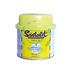 SINTOLIT "FAI DA TE" STUCCO PER METALLO IN BARATTOLO ML.375 - ml.375 grigio