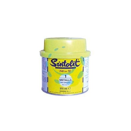 SINTOLIT "FAI DA TE" STUCCO PER METALLO IN BARATTOLO ML.375 - ml.375 grigio