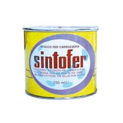 SINTOFER STUCCO PER METALLO IN BARATTOLO - ml.500 grigio