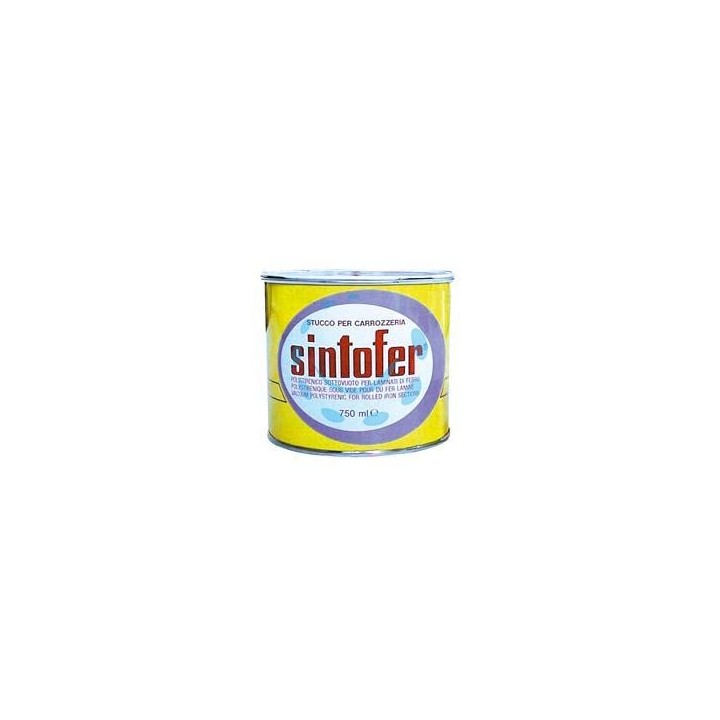 SINTOFER STUCCO PER METALLO IN BARATTOLO - ml.500 grigio