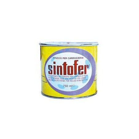 SINTOFER STUCCO PER METALLO IN BARATTOLO - ml.750 grigio