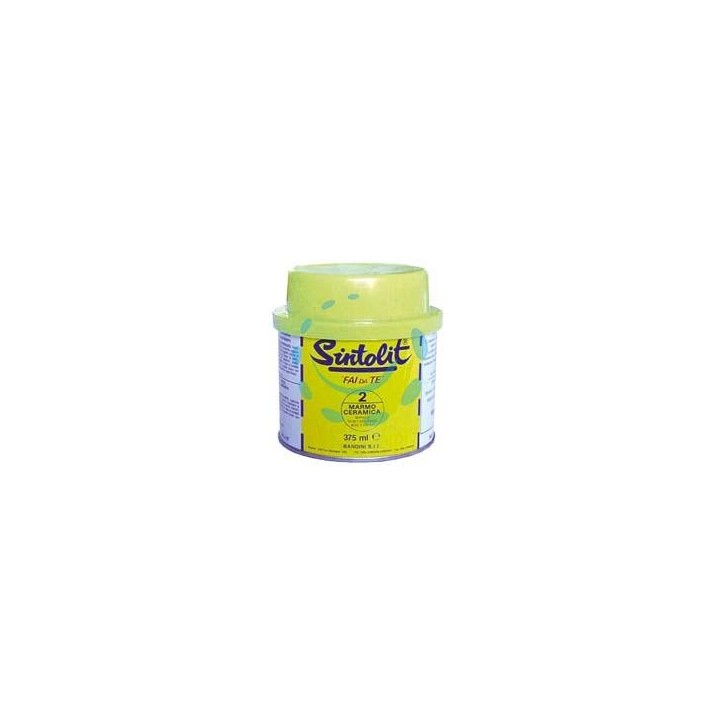 SINTOLIT "FAI DA TE" STUCCO PER MARMO IN BARATTOLO ML.375 - ml.375 bianco