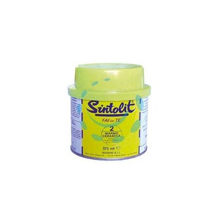 SINTOLIT "FAI DA TE" STUCCO PER MARMO IN BARATTOLO ML.375 - ml.375 paglierino "tipo verticale"