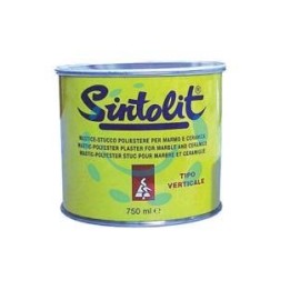 SINTOLIT STUCCO PER MARMO E CERAMICA IN BARATTOLO - ml.750 paglierino "tipo liquido"