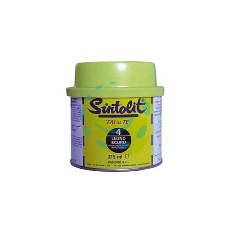 SINTOLIT "FAI DA TE" STUCCO PER LEGNO IN BARATTOLO ML.375 - ml.375 legno chiaro