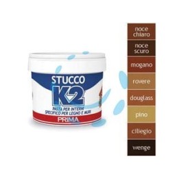 K2 STUCCO COLORATO IN PASTA PER LEGNO IN BARATTOLO - Kg.0,500 - mogano