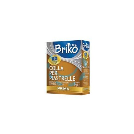 K2 LINEA BRIKO COLLA PER PIASTRELLE BIANCA IN POLVERE - Kg.1 in scatola