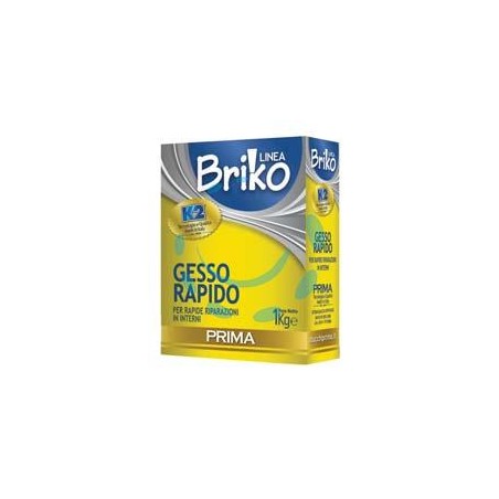 K2 LINEA BRIKO GESSO RAPIDO BIANCO IN POLVERE - Kg.1 in scatola