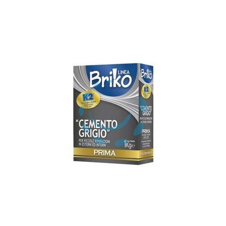 K2 LINEA BRIKO CEMENTO GRIGIO IN POLVERE - Kg.1 in scatola