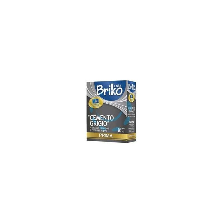K2 LINEA BRIKO CEMENTO GRIGIO IN POLVERE - Kg.1 in scatola