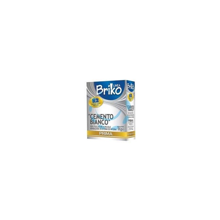 K2 LINEA BRIKO CEMENTO BIANCO IN POLVERE - Kg.1 in scatola