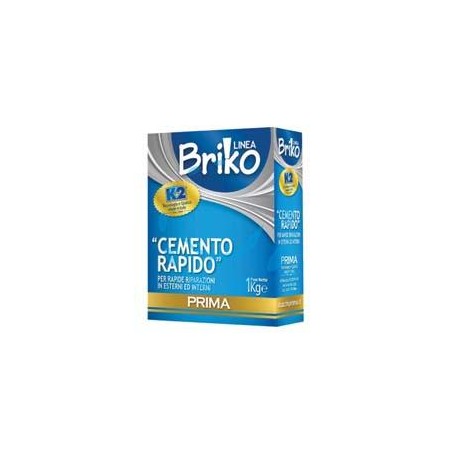 K2 LINEA BRIKO CEMENTO RAPIDO GRIGIO IN POLVERE - Kg.1 in scatola