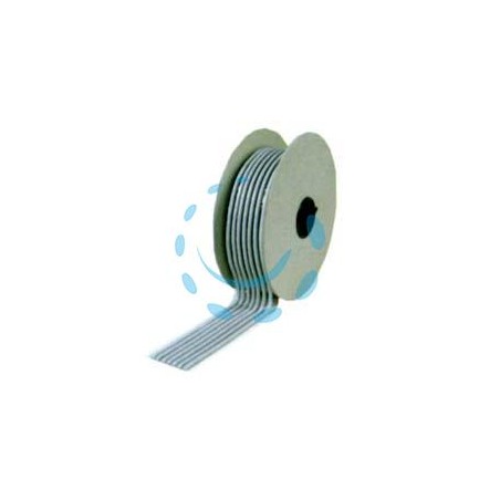 SIGILLANTE PREFORMATO ELASTOPLASTICO - mm.15x3 rotolo da mt.125 in 5 strisce da 25 mt. 