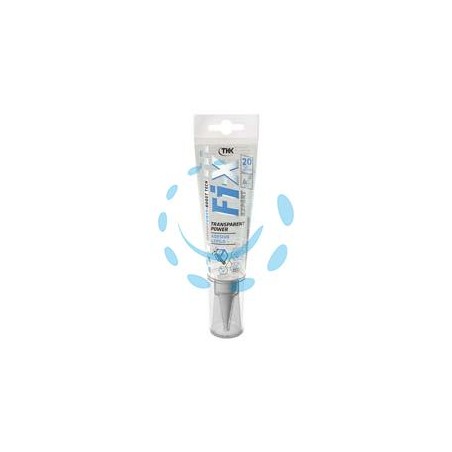 SIGILLANTE ADESIVO FI-X TRANSPARENT POWER - ml.125 trasparente