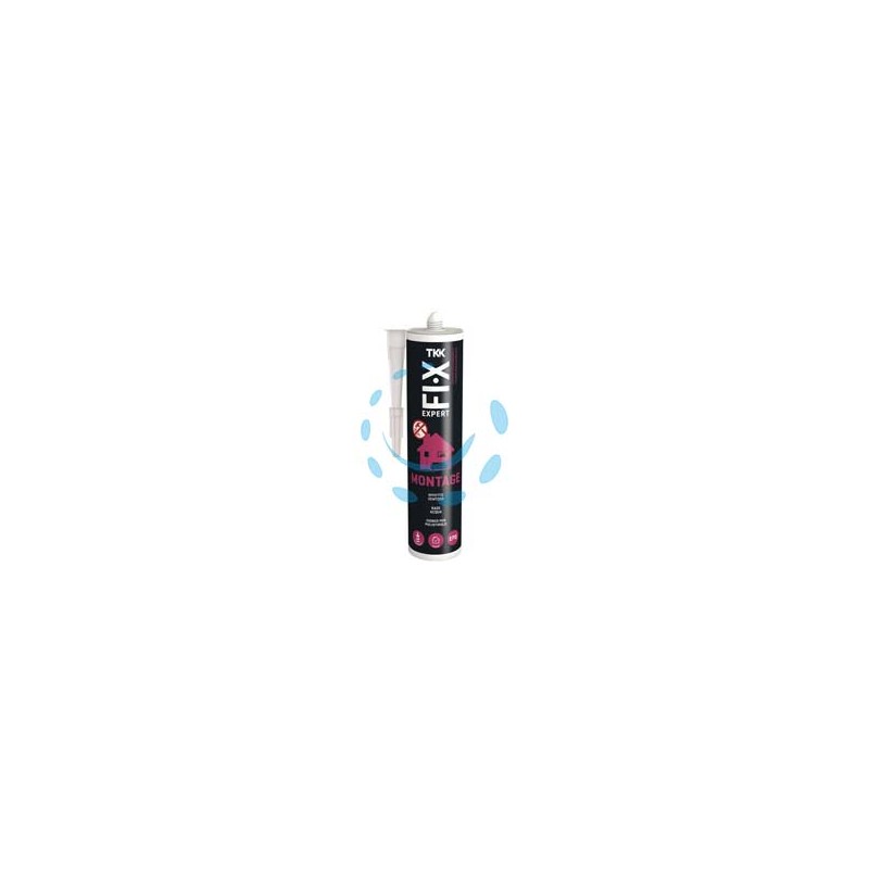 ADESIVO DI MONTAGGIO FI-X EXPERT MONTAGE - ml.300 bianco 