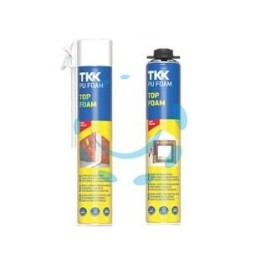 SCHIUMA POLIURETANICA UNIVERSALE PU TOP FOAM - ml.750 applicazione manuale - champagne