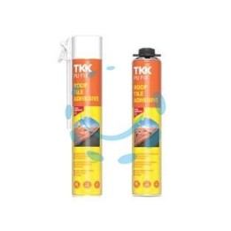 SCHIUMA POLIURETANICA PER TEGOLE E COPPI PU FIX ROOF TILE ADHESIVE - ml.750 applicazione manuale - grigio