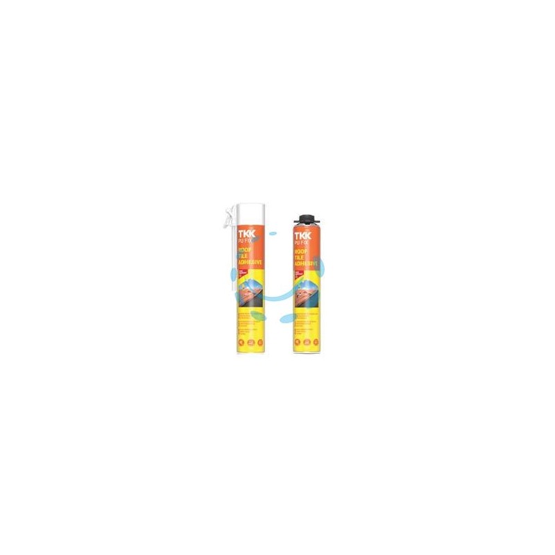 SCHIUMA POLIURETANICA PER TEGOLE E COPPI PU FIX ROOF TILE ADHESIVE - ml.750 applicazione manuale - grigio