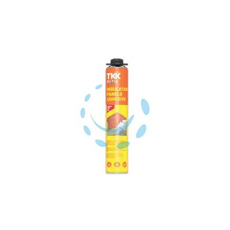 SCHIUMA POLIURETANICA PU FIX INSULATION PANELS ADHESIVE - ml.750 applicazione con pistola - arancio