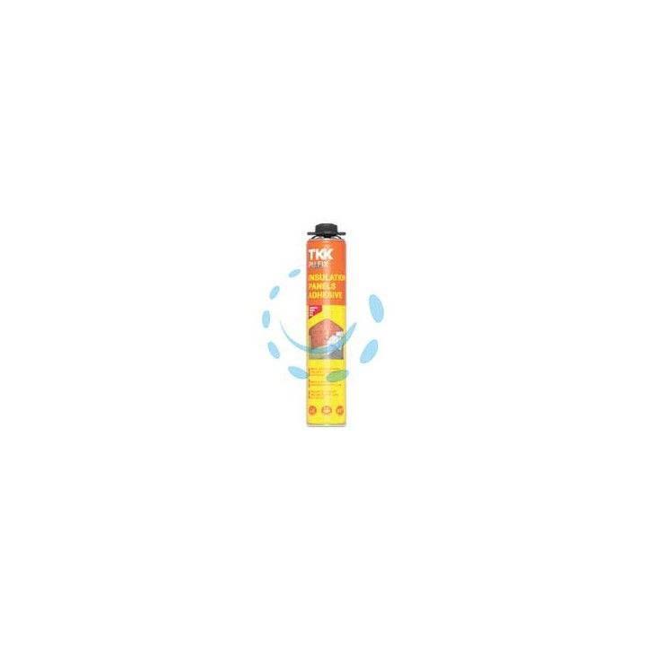SCHIUMA POLIURETANICA PU FIX INSULATION PANELS ADHESIVE - ml.750 applicazione con pistola - arancio