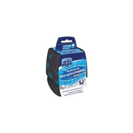 CONTENITORE AIRMAX AMBIANCE MINI KIT TAB GRIGIO - contenitore e 1 ricarica 100 gr. inclusa