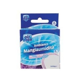 AIRMAX ASSORBIUMIDITA' MINI TAB RICARICA LAVANDA - 2 ricariche 100 gr. ciascuna 