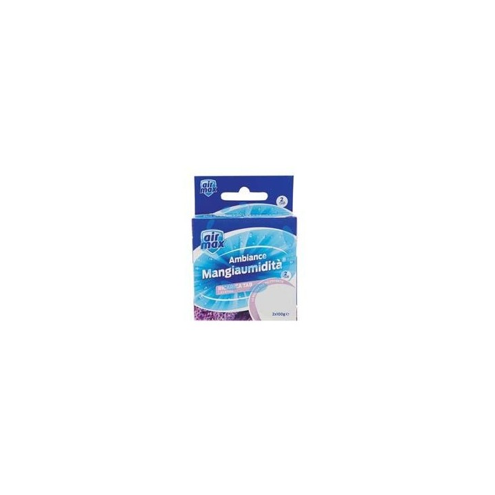 AIRMAX ASSORBIUMIDITA' MINI TAB RICARICA LAVANDA - 2 ricariche 100 gr. ciascuna 