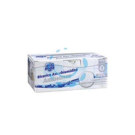 AIRMAX ASSORBIUMIDITA' RICARICHE TAB NEUTRE - 4 ricariche 450 gr. ciascuna 