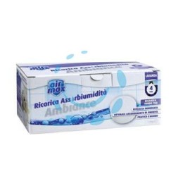 AIRMAX ASSORBIUMIDITA' RICARICHE TAB LAVANDA - 4 ricariche 450 gr. ciascuna 