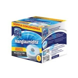 AIRMAX ASSORBIUMIDITA' RICARICA TAB NEUTRA - 2 ricariche 450 gr. ciascuna 