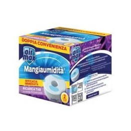 AIRMAX ASSORBIUMIDITA' RICARICA TAB LAVANDA - 2 ricariche 450 gr. ciascuna 