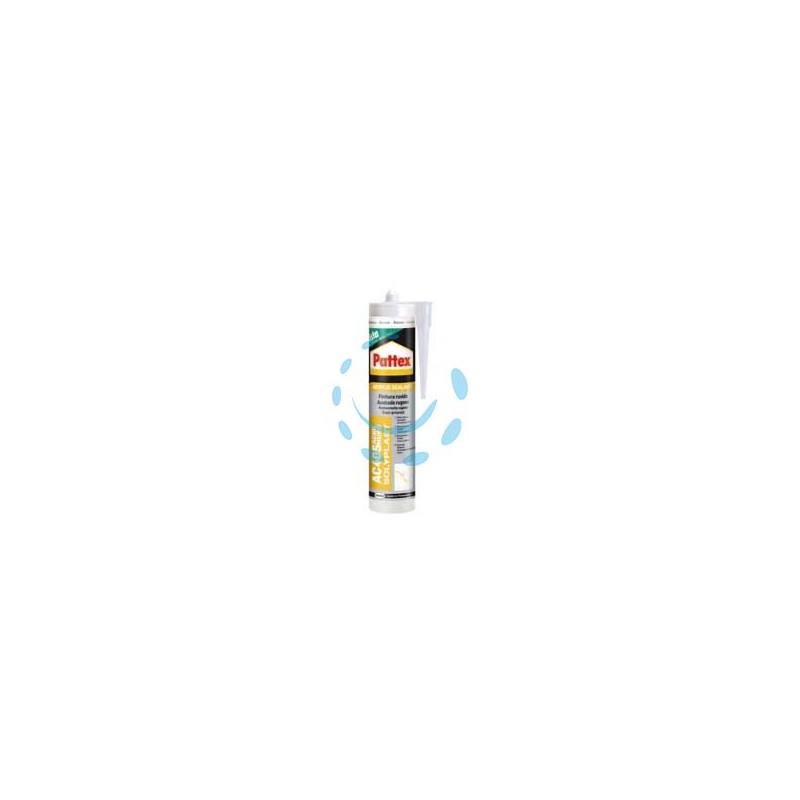 PATTEX SIGILLANTE SISTA AC405 ACRILICO MURO RUVIDO BIANCO - ml.300 bianco
