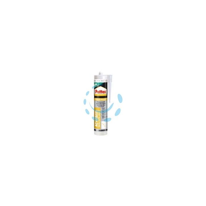 PATTEX SIGILLANTE SISTA AC405 ACRILICO MURO RUVIDO BIANCO - ml.300 bianco