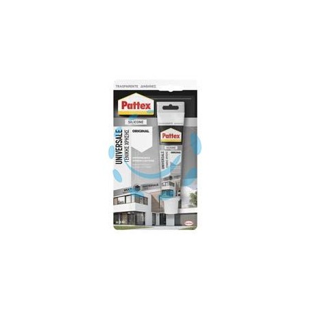 PATTEX SILICONE SISTA SILICON 5 TRASPARENTE - ml.50