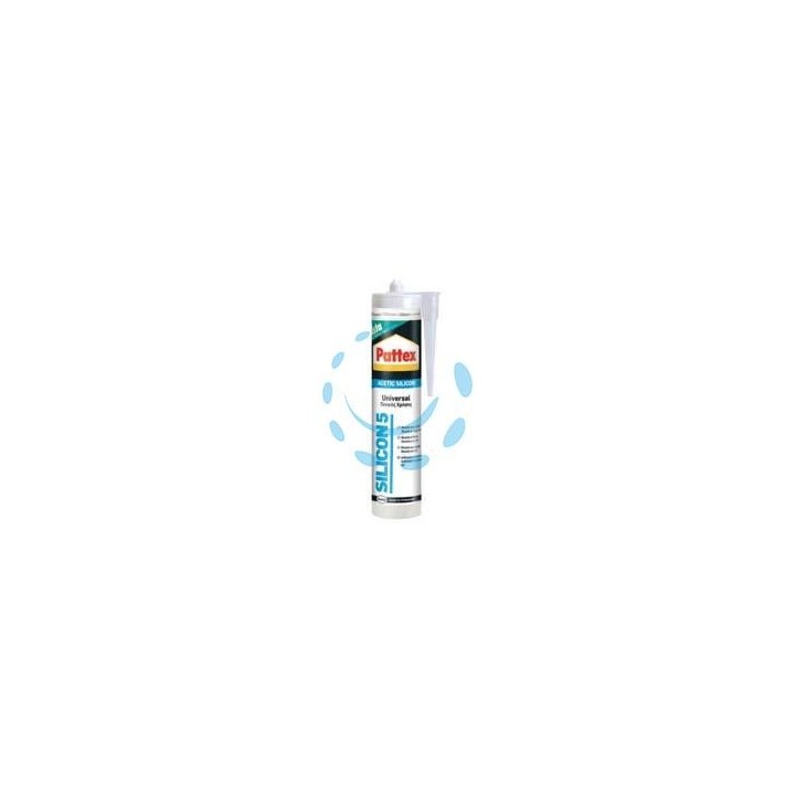 PATTEX SILICONE SISTA SILICON 5 ACETICO - ml.280 bianco